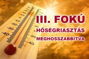 hőségriasztás